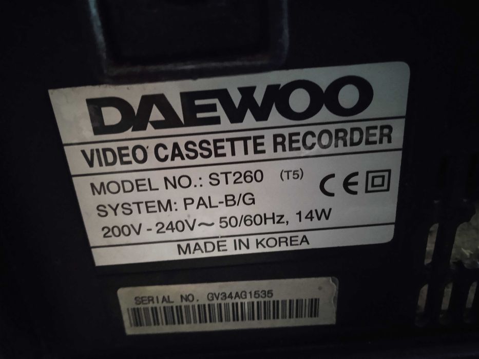 Відеоплеєр DAEWOO.