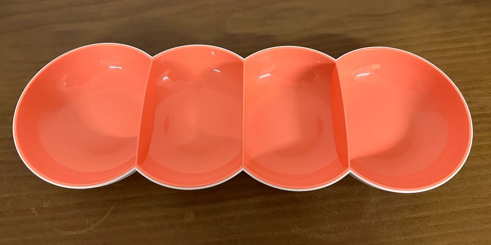 Allegra Appetizer Tray 4 Tupperware437799445773701121