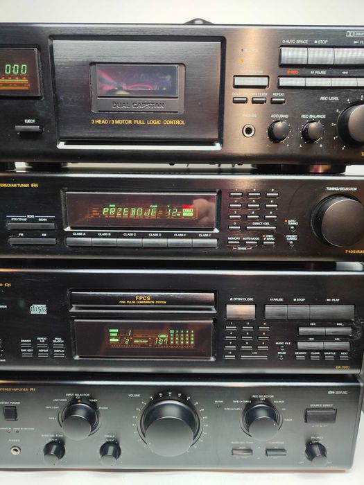 Wieża ONKYO A8940, DX-7051, TA-2051, T-4051RDS z pilotem
