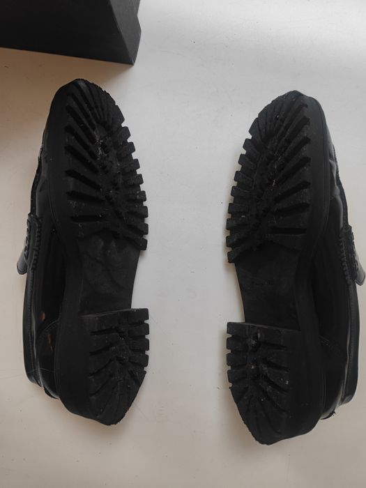 Шкіряні туфлі Massimo dutti