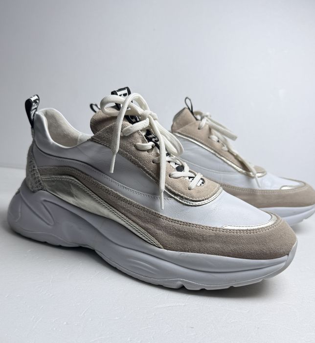Sneakersy skórzane  Nero Giardini r.41 styl casual premium