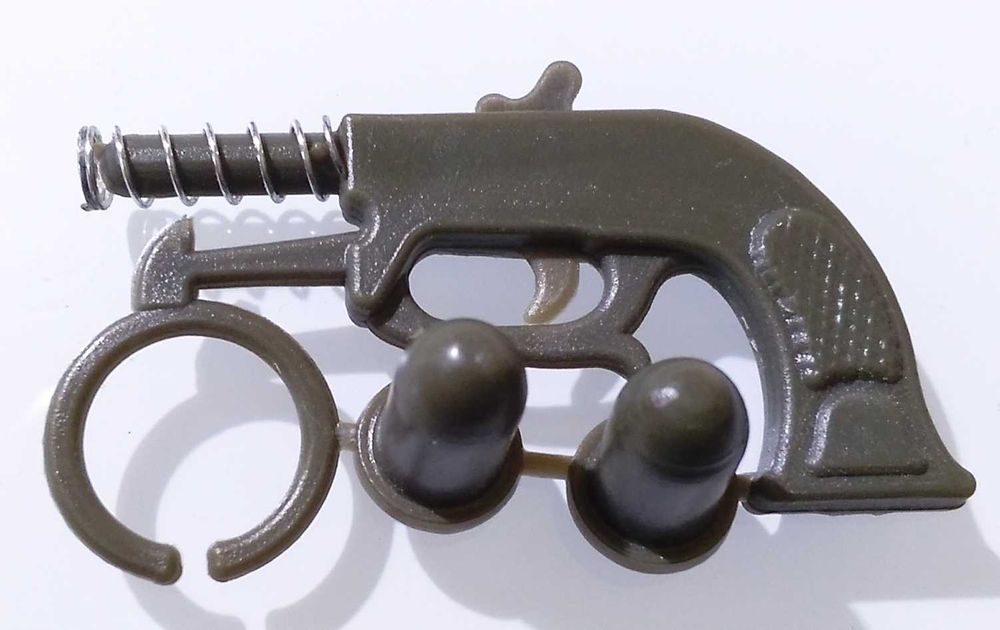 Antigas "PISTOLINHAS DE DISPARO" ~ Brindes Disvenda ~ Anos 80 ~ RARAS
