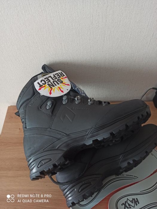 Треккинговые ботинки зимние Haix Commander GTX Waterproof black 42