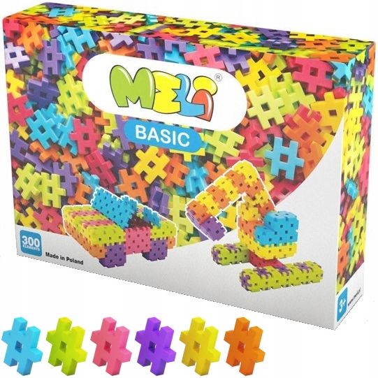 Klocki Basic, 300 Elementów. Nowy Produkt