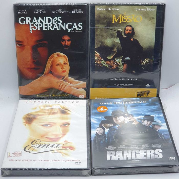 Lote 6/1 - Pack de 18 Filmes Novos e Selados em DVD - Ref.VI