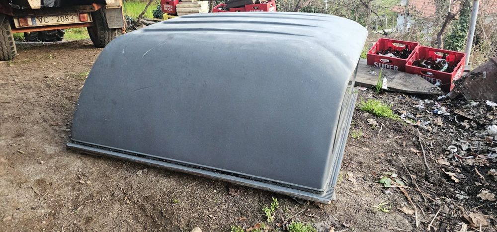 Hard top/caixa fechada p/ pick up Hillux/Navara/L200