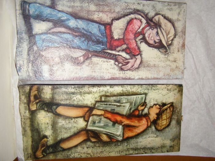 quadros antigos -  vários