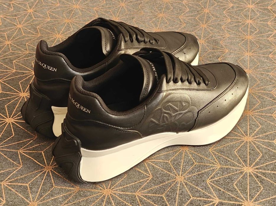Buty Sneakersy Alexander Mcqueen Sprint Runner 42 Skórzane Dsquared