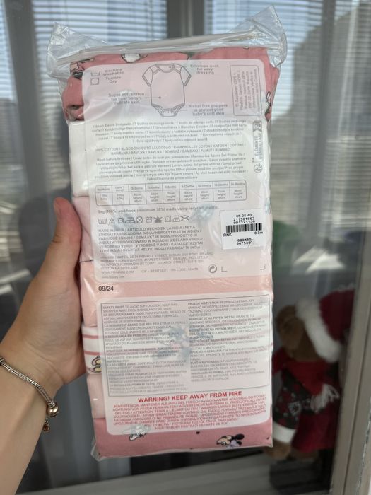 Набір дитячих боді primark (0-3) 62 розмір