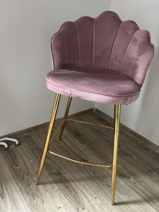 Krzesło barowe hoker shell Planeta Design