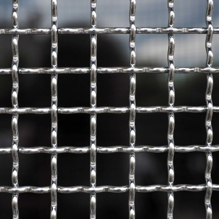 Sito do przesiewania, siatka karbowana ocynkowana 8x1,6 mm