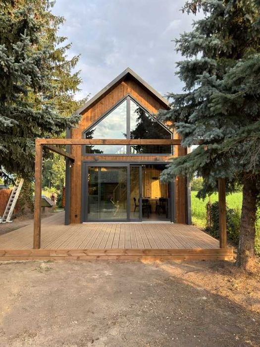 Domek drewniany od 40m2  z antresola