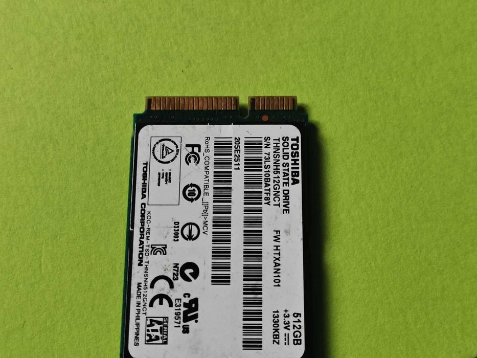 SSD mSata 512GB TosHiba