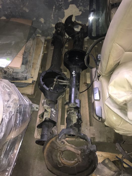 Eixos, pinhas diferencial, braços, túneis, etc. Range Rover P38