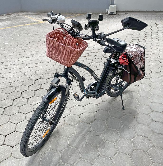 Bicicleta elétrica em bom estado