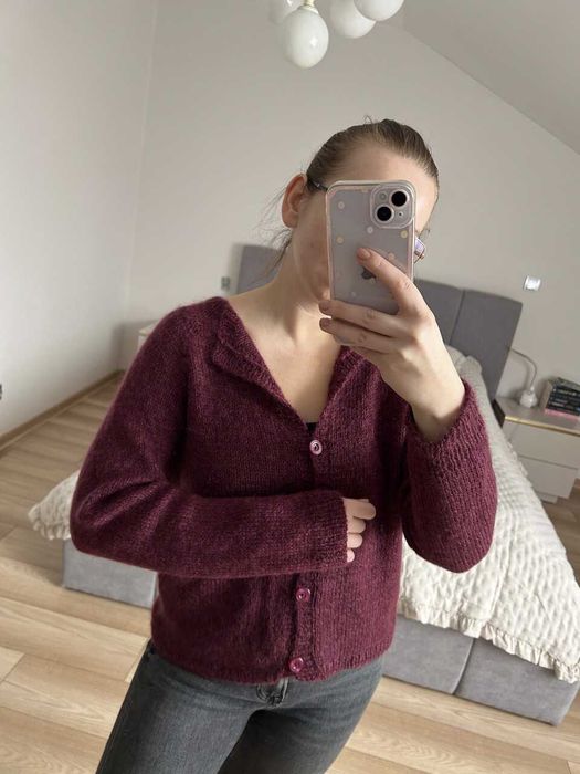 Ręcznie robiony sweter z moherem – unikat i jakość premium!