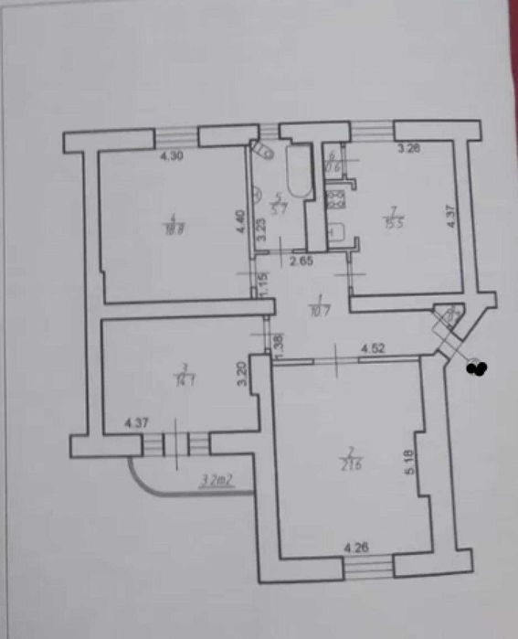 Продаж 3 квартира, Австрійський будинок, Парк Шевченка.