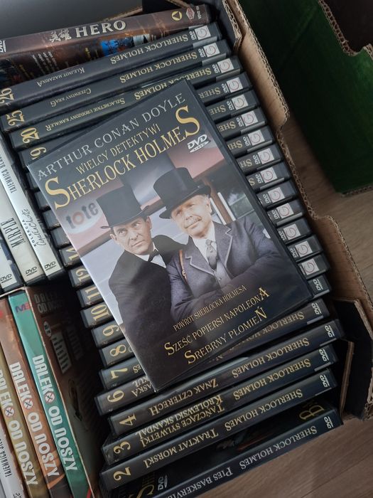 Kolekcja DVD Sherlock Holmes 1-20