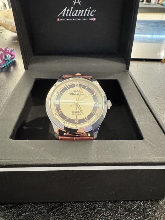 Zegarek męski Atlantic Worldmaster Automatic Incabloc