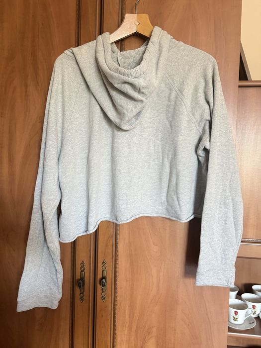 Bluza damska młodzieżowa oversize z kapturem bulldog piesek L