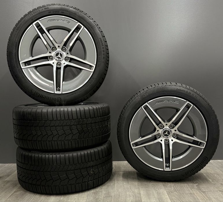 Оригінальний зимовий комплект Mercedes E 214 Мерседес А2144010300 Continental 245/45R19 275/40R19
