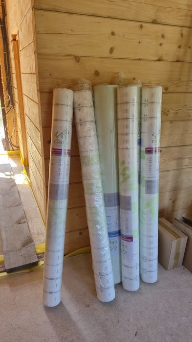 System Paroizolacji pod ZADMUCH – Membrana Green + Taśmy. Dostawa Siedlce i okolice   GREEN. Promocja!