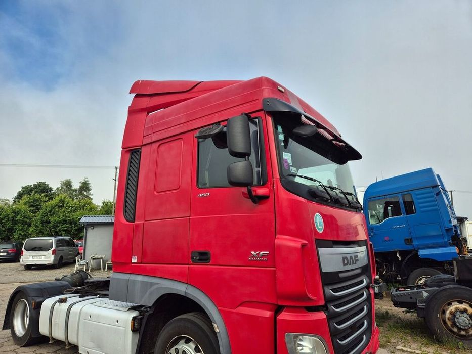 kabina czerwona goła szkielet bez drzwi daf xf 106 euro 6