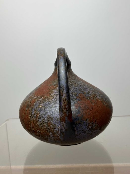 Fioletowo bordowy ceramiczny wazon Rusha 313.