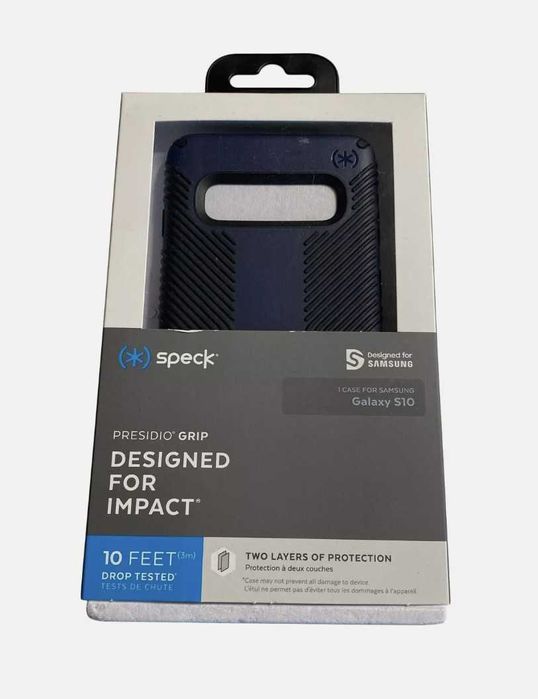 Фирменный оригинальный чехол Speck Presidio Grip Samsung S10 SM-G973