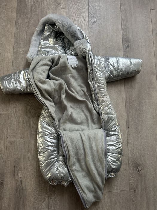 Зимовий комбінезон для дівчинки 74 см