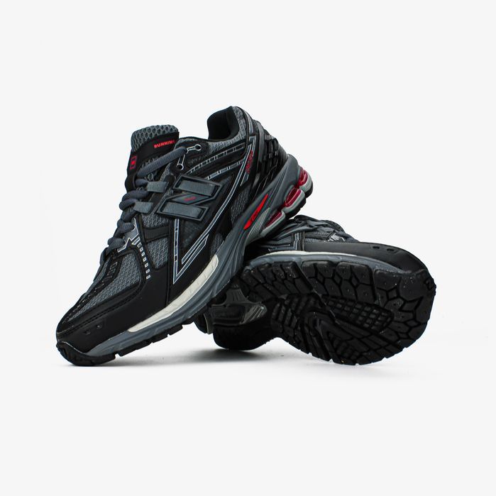 Кросівки New Balance 1906U Grey/Red premium | Кроссовки чоловічі жіночі