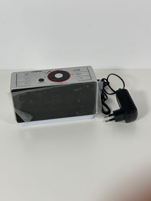 ITOMA Budzik radio z głośnikami Bluetooth CKS708