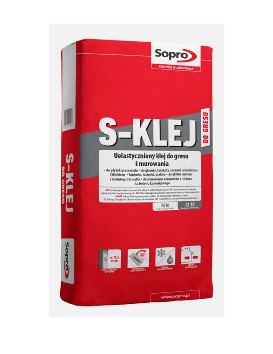 S-klej do gresu Sopro 295