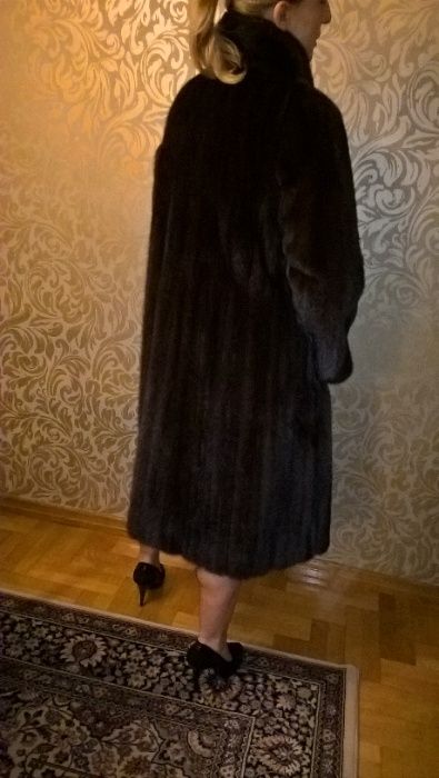 Futro z norek ekskluzywne SAGA MINK