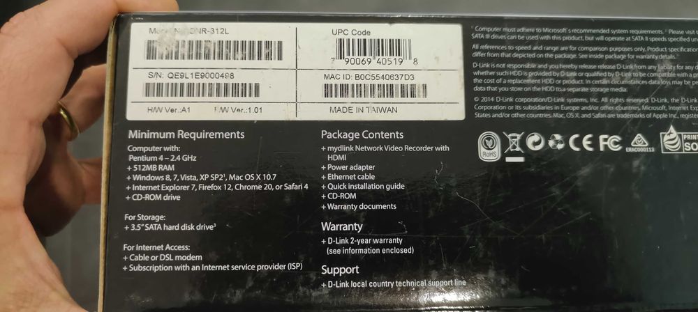 Selling Sealed 9-Channel D-LINK DNR-312L NVR64737752734083121