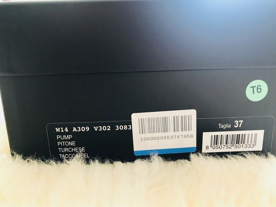 Туфли DSQUARED2 кожа питон