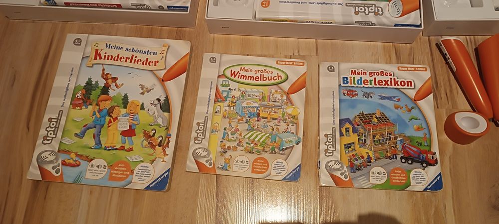 Tiptoi ravensburger 3 pisaki i książki niemiecki