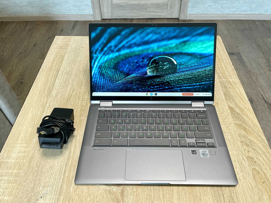 ‼️ Ноутбук-трансформер HP Chromebook x360,Intel Core i3-10110U/ОЗУ 8GB,SSD 128GB,2К Матриця(сенсорна) США