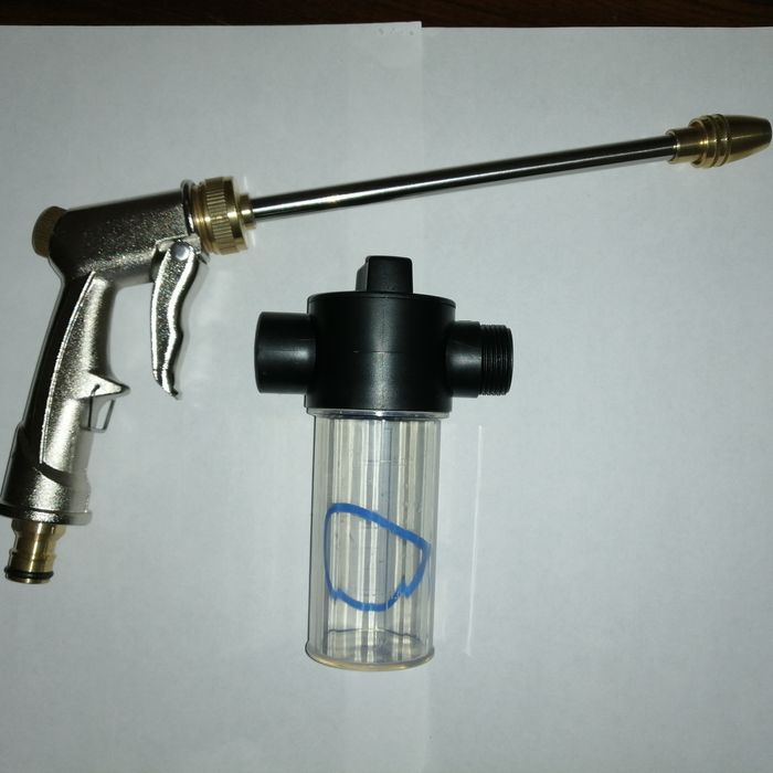 Универсальный пистолет мойки автомобиля и полива Сада