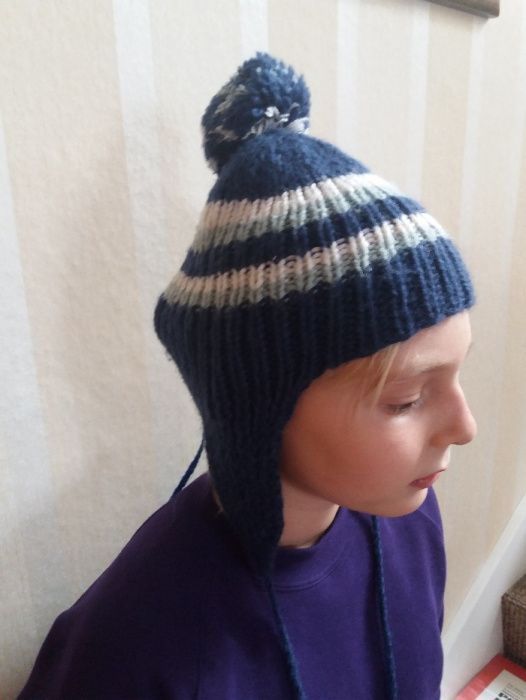 Ciepła czapka dla chłopca