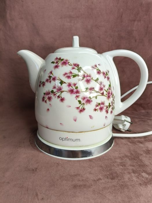Retro czajnik bezprzewodowy ceramiczny Optimum 190