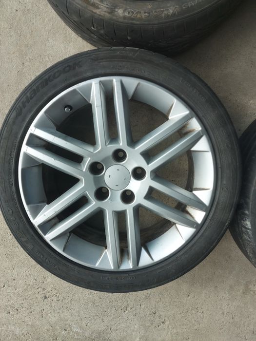 Диски литі Опель 5×110 7J×17H2 ET41 шини 215/45