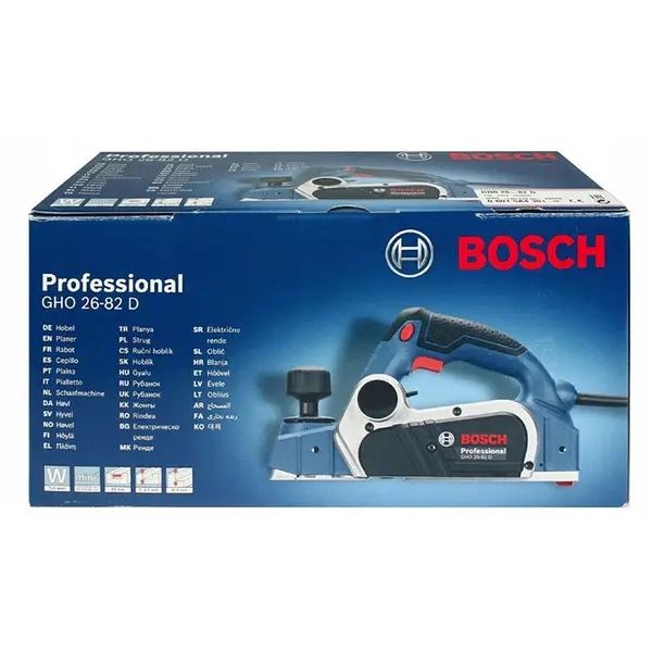 Оригінал  Рубанок  Bosch Professional GHO 26-82 D
