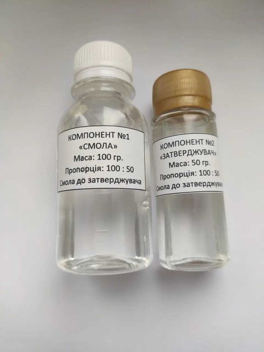 Епоксидна смола для біжутерії Finding Прозора Набір 150 мл Франція