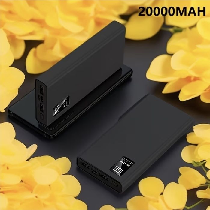 Повербанк 20000 mah. 22.5w швидка зарядка