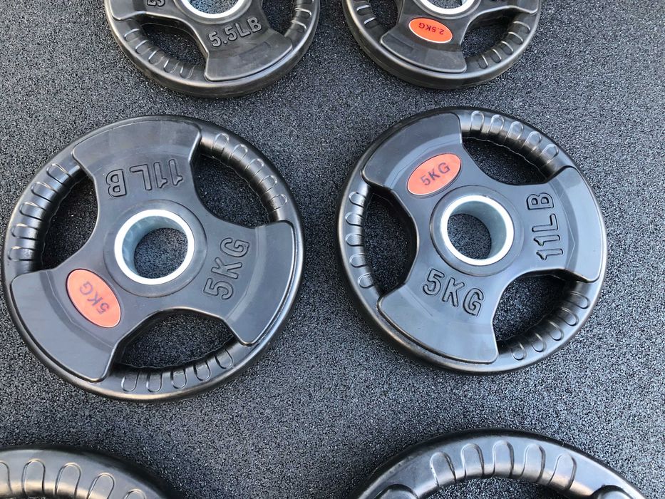 Obciążenie Olimpijskie żeliwne ogumowane 51mm 4 x 5kg