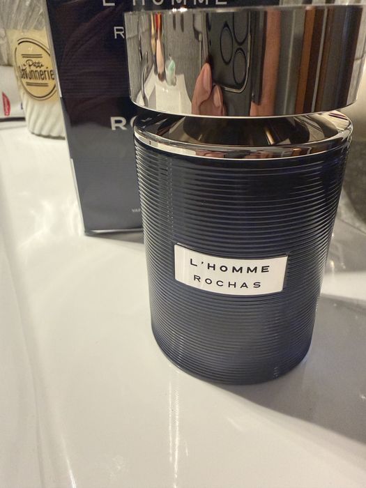 L’homme Rochas EDT 100 ml em caixa usado só uma vez, novo 100Ml