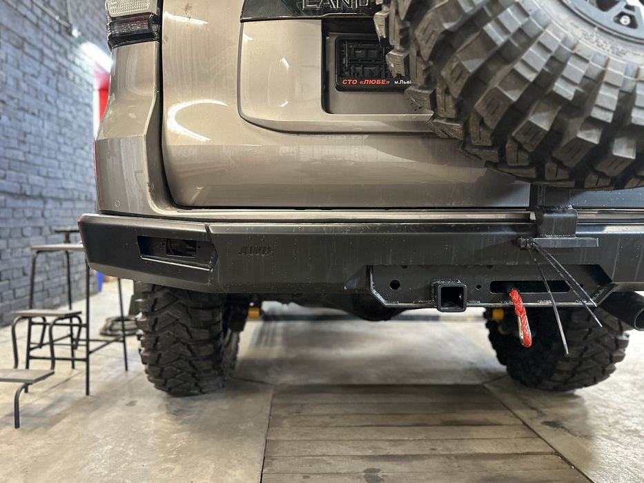 Toyota prado 150 задній силовий бампер