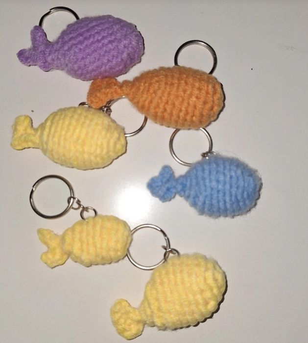 Porta-chaves crochet