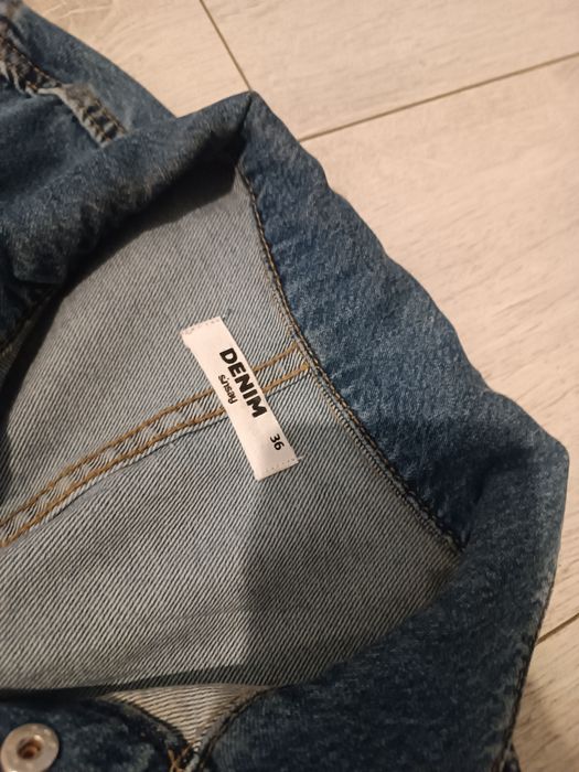 Kombinezon jeansowy dżinsowy 36 s denim